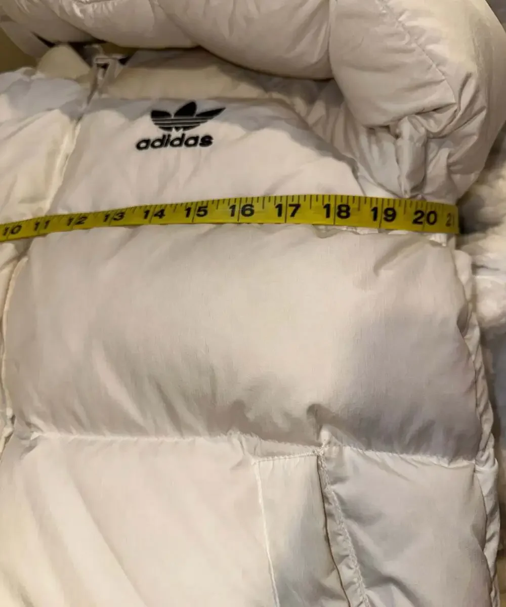 Adidas Originals SST Superstar Down Padded White Bomber Jacket - Picture 16 of 16
